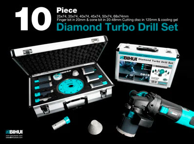 KIT Frese 10 Pezzi - BIHUI - Kalos