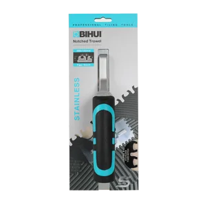 Spatole Dentate 280x115 in Acciaio al Carbonio - BIHUI - Kalos
