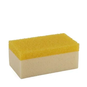 Spugna Manuale Gialla/Abrasiva 16x9x7cm