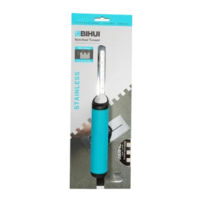 Spatole dentate 320x120 in acciaio inox