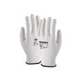 Guanto Rivestito in Pu Bianco - POSASHOP - Kalos