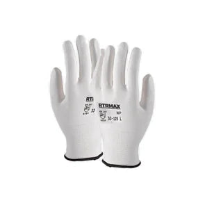 Guanto Rivestito in Pu Bianco - POSASHOP - Kalos