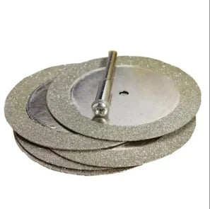 SET DI DISCHI DIAMANTATI 10 PZ + SUPPORTI
