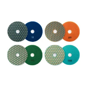 Tampone per Lucidatura a Secco con Diamante Grana #50 #100 #200 #800 #1500 - BIHUI - Kalos