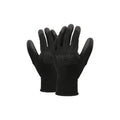 Guanto Rivestito in Pu Nero - POSASHOP - Kalos