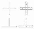 Distanziatori a Croce e a T - BIHUI - Kalos