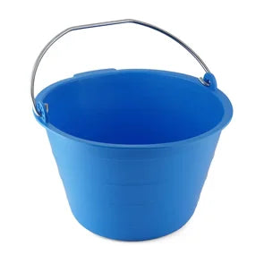 Secchio Antinfortunistico Plastica Azzurro 10lt - POSASHOP - Kalos