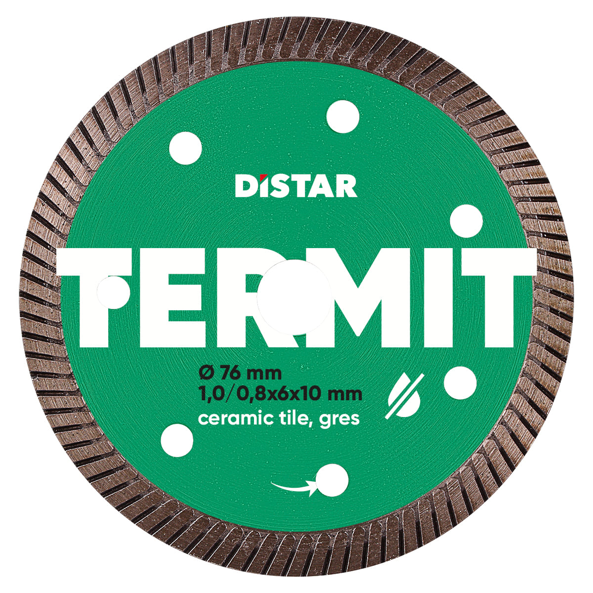 Disco da Taglio Diamantato DISTAR 76x10 Termit - DISTAR - Kalos
