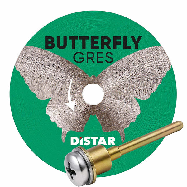 Disco da Taglio Diamantato DISTAR 45x0,6x9.6f Butterfly per Smerigliatrice PROXX - DISTAR - Kalos