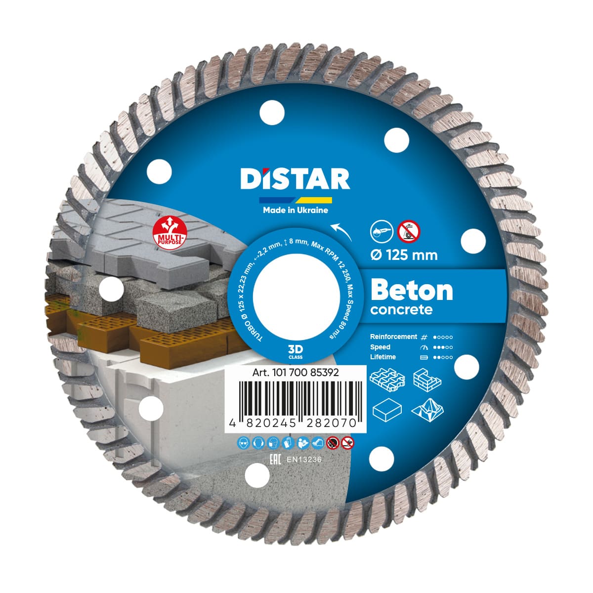Disco da Taglio Diamantato Turbo Beton - DISTAR - Kalos